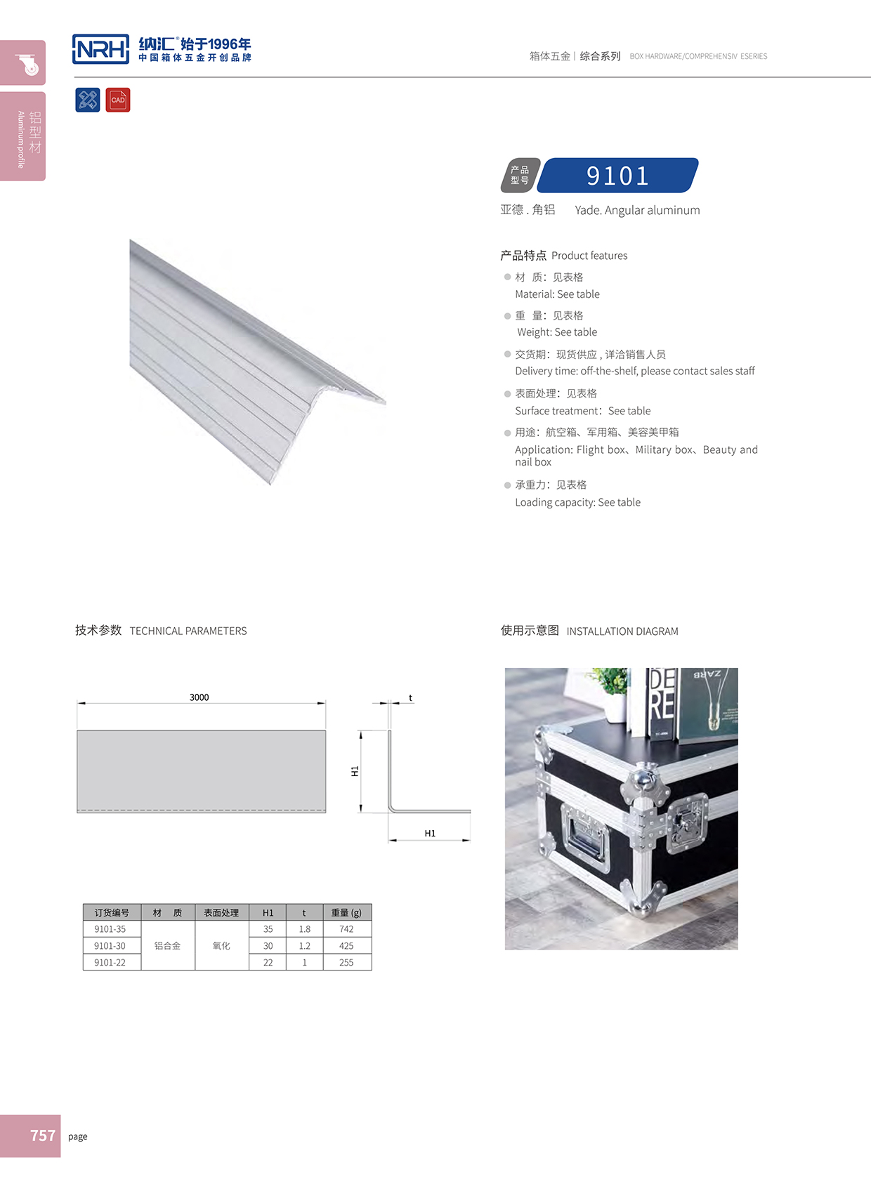香蕉性爱视频/NRH航空箱角鋁 9101-22